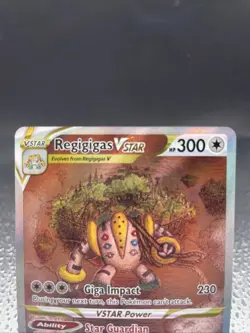 Regigigas VSTAR GG55/GG70 Galarian Gallery Ultra Rare Pokemon Crown Zenith 2023 - Image 3