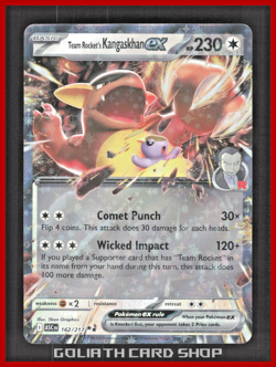 Team Rocket's Kangaskhan ex 162/217 - Me03: Ascended Heroes Pokemon TCG - Image 1