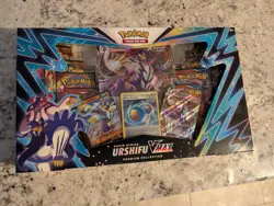 Pokemon TCG Rapid Strike Urshifu VMAX Premium Collection -Fusion Strike (SWSH08) - Image 1