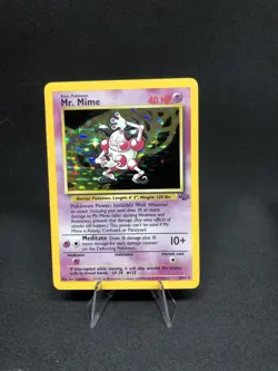 Mr. Mime 6/64 Pokemon Jungle Holo Rare - Image 1