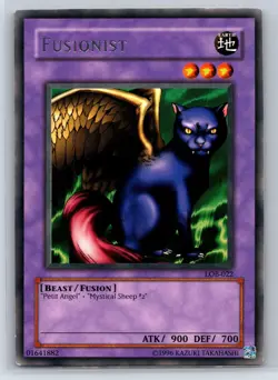 The Legend of Blue Eyes White Dragon #LOB-022 Fusionist Yu-Gi-Oh! Rare - Image 1