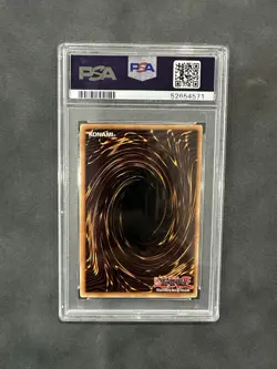 2003 YUGIOH Dark Magician Girl MFC PSA 8 NM-MT - Image 2