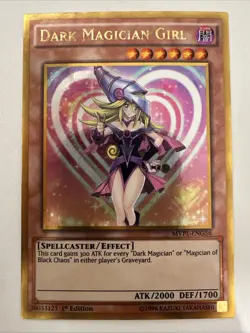 Yu-Gi-Oh TCG Dark Magician Girl #MVP1-ENG56 Gold 1st Edition NM/M - TCCCX - Image 1