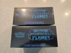 Pokemon TCG Phantasmal Flames Elite Trainer Box ETB New Sealed Lot Of 2 - Image 3