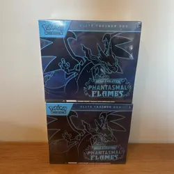 Lot Of 2 x 🔥Pokemon TCG - Phantasmal Flames - ETB | New &Sealed | In Hand🔥 - Image 1