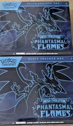Lot Of 2 x 🔥Pokemon TCG - Phantasmal Flames - ETB | New &Sealed | In Hand🔥 - Image 1