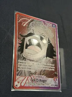 One Piece CCG Card Gol.D.Roger Alt Art OP13-003 Carrying On His Will Near Mint - Image 2