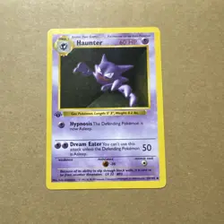 Pokemon TCG Haunter Base Set, 1st Edition Shadowless Card 29/102 - Image 1
