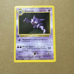 Pokemon TCG Haunter Base Set, 1st Edition Shadowless Card 29/102 - Image 2