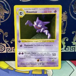 Pokemon TCG Haunter Base Set, 1st Edition Shadowless Card 29/102 LP + - Image 1