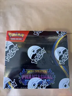 Factory Sealed Pokemon Mega Evolution Phantasmal Flames Booster Box Brand New - Image 1