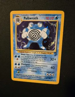 2000 Pokemon TCG - Base Set 2 - Poliwrath #13/102 Holo Rare Vintage WoTC - NM - Image 2