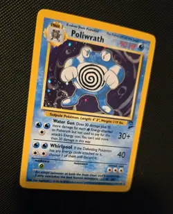 2000 Pokemon TCG - Base Set 2 - Poliwrath #13/102 Holo Rare Vintage WoTC - NM - Image 3
