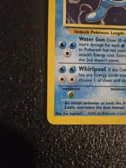 Poliwrath 13/102 - Base Set Holo Rare Vintage 1999 WoTC Pokemon TCG - Image 5