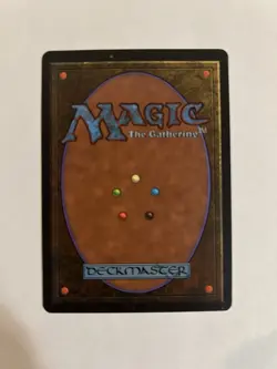MTG Magic the Gathering English Forest Beta Light Play Card - Image 2