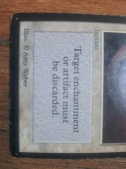 Magic the Gathering MTG Beta Disenchant Played Condition - Image 3