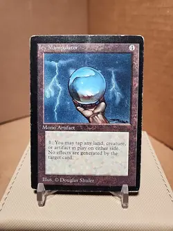 Icy Manipulator Beta HP Heavy Play MTG Magic The Gathering Beautiful See Picture - Image 1