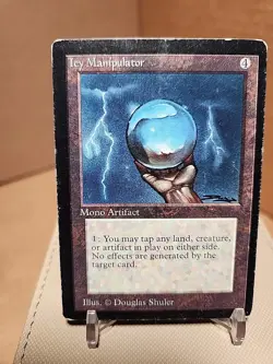 Icy Manipulator Beta HP Heavy Play MTG Magic The Gathering Beautiful See Picture - Image 4