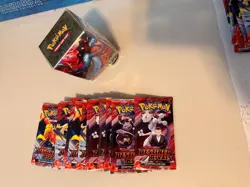 Pokemon Destined Rivals 12 packs like 2 booster bundle sealed unweighed free box - Image 1