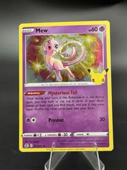 Mew - 011/025 - Celebrations 25th Anniversary - Holo Rare - MP - Pokemon TCG - Image 1