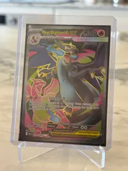Mega Charizard X ex 109/094 Me02: Phantasmal Flames Holo - Pokemon TCG Card - Image 1