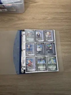 Vintage Dragon Ball Z Trading Cards Binder 90s-2000s DBZ TCG Cards And Extras - Image 2