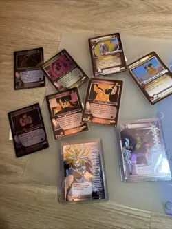 Vintage Dragon Ball Z Trading Cards Binder 90s-2000s DBZ TCG Cards And Extras - Image 5