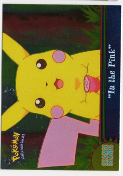 In the Pink Holo OR5 TV animation edition Topps Pokemon Card - Image 1