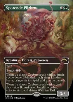 Sporende Pilzbrut / Sowing Mycospawn - MODERN HORIZONS 3 - deutsch (nm +) Extra - Image 1