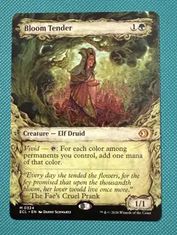Mtg ECL Lorwyn - Showcase - Bloom Tender - NM - Image 1
