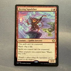 Hexing Squelcher MINT 145 Lorwyn Eclipsed ECL MTG Rare Unplayed English NM Reg - Image 1