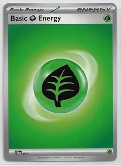 POKEMON Paldean Fates NM COMPLETE SET Com NON-holo Basic ENERGY CARDS - Lot of 8 - Image 2