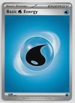 POKEMON Paldean Fates NM COMPLETE SET Com NON-holo Basic ENERGY CARDS - Lot of 8 - Image 4