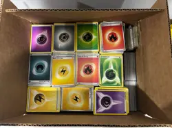 Pokemon TCG - HUGE Lot Of Basic Energy Cards WoTC-Current 15+ Pounds - Image 2