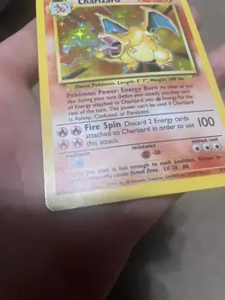 Pokemon TCG WOTC 1999 Base Set CHARIZARD 4/102 Holo Rare Unlimited - Image 3