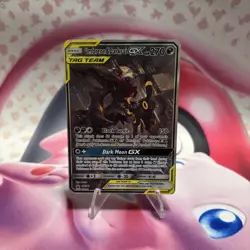 Umbreon & Darkrai GX Tag Team SM241 Alternate Full Art Promo Pokemon *Damaged - Image 1