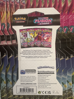 Pokemon TCG: Fusion Strike Sleeved Booster Packs - New & Sealed - Image 3