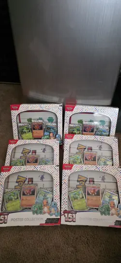 Pokemon 151 Poster Collection Set of 6, Sealed - Image 1