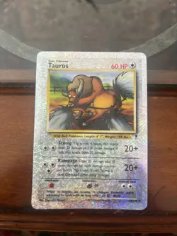 Pokemon Tauros Legendary Collection Reverse Holo 65/110 Uncommon 2002 English - Image 1