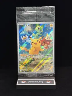 Pokemon Scarlet & Violet Promo Pikachu #027 Sealed - Image 1