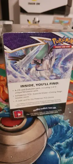 Pokemon TCG Sealed Sword and Shield Chilling Reign Build and Battle Box New - Image 2