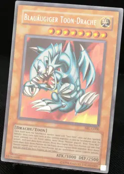 Yu-Gi-Oh! Blauaugiger Toon-Drache SRL-G000 Secret Rare [EX] Dragon OG | DE 2002 - Image 3