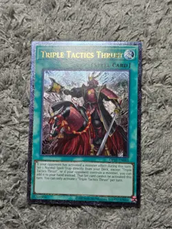 Yugioh - Triple Tactics Thrust - Ultimate Rare OTS AMERICAN NM - Image 1