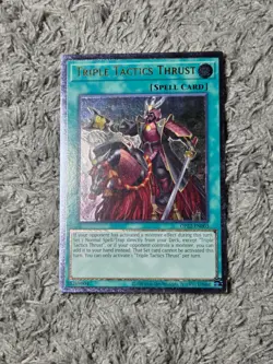 Yugioh - Triple Tactics Thrust - Ultimate Rare OTS AMERICAN NM - Image 3