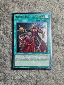 Yugioh - Triple Tactics Thrust - Ultimate Rare OTS AMERICAN NM - Image 4