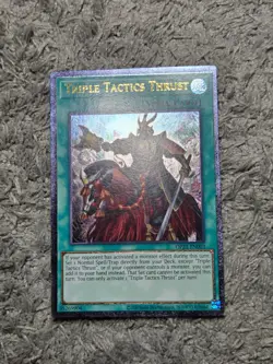 Yugioh - Triple Tactics Thrust - Ultimate Rare OTS AMERICAN NM - Image 5