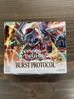 Yugioh Burst Protocol Booster Box 1st Edition Factory Sealed - Image 1