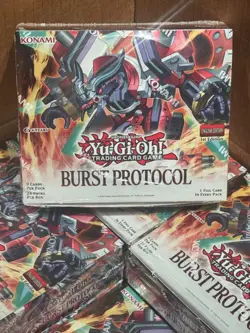 YuGiOh! Burst Protocol - Booster Box Factory Sealed 1st Edition - 24 Packs - Image 1