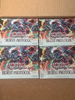 YuGiOh! Burst Protocol - Booster Box Factory Sealed 1st Edition - 24 Packs - Image 2
