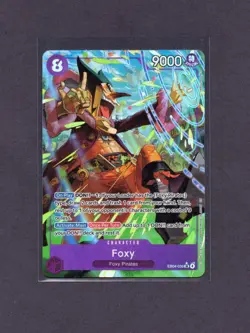 Foxy Alternate Art SR EB04-036 The Azure Sea's Seven Foil One Piece - Image 1